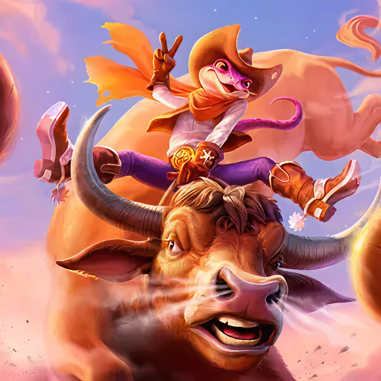 Lizaro Casino kowboj na byku – dynamiczna grafika do zakładów sportowych i gier akcji